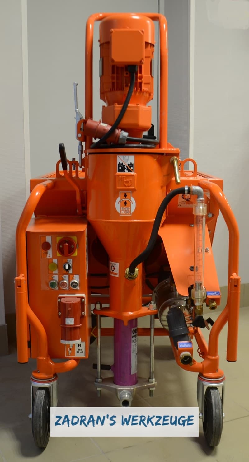 PFT G4 Verputzmaschine